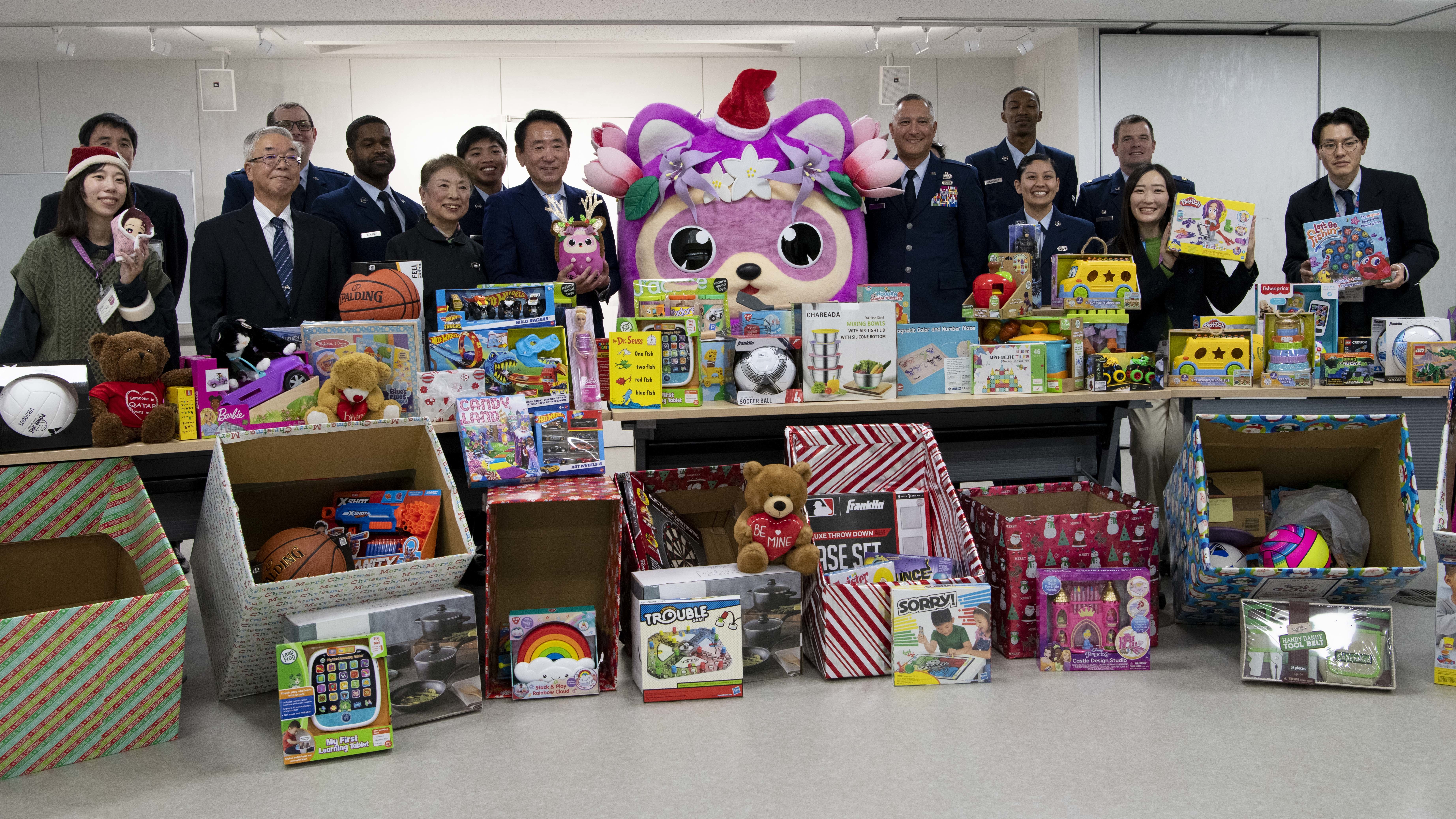 374th MXG celebrates the season of giving with annual toy drive